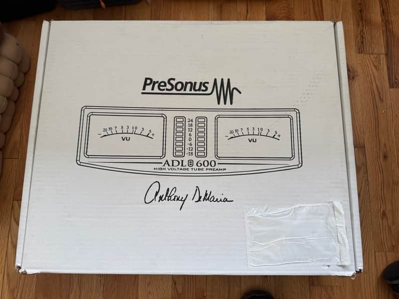 PreSonus ADL 600 2-Channel Tube Preamp with original Box image 1