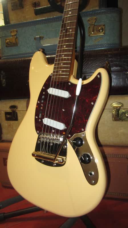 2019 Squier by Fender Classic Vibe '60s Mustang White image 1
