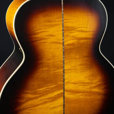 Gibson Custom 1957 SJ-200 Reissue Sunburst Flamed Maple and Torrefied Sitka Spruce VOS Super Jumbo (2024) image 17