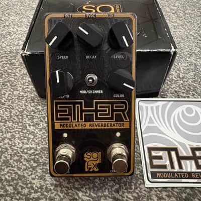 SolidGoldFX Ether Modulated Reverberator 2021 - Black image 4