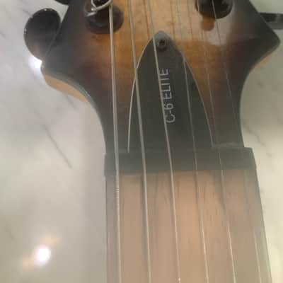 Schecter C-6 Elite 2018 - Present - Vintage Sunburst image 4