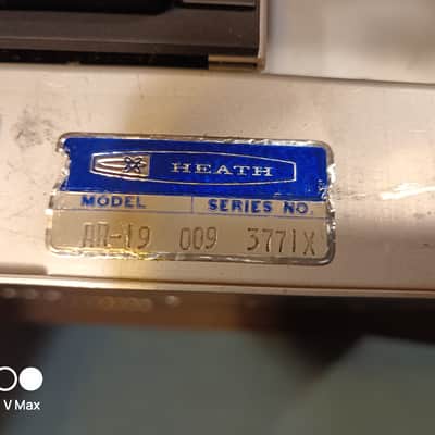 Heathkit AR 19 1970 - Pecan wood silver face image 17