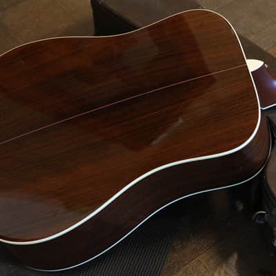 1995 Taylor 810 Rosewood Dreadnought Acoustic Guitar Natural + OHSC image 12