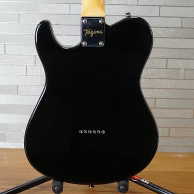 Tagima TW-55 BK LF/WH Tele Style Electric Guitar Black image 2