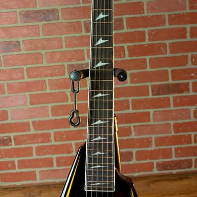 ESP LTD Alexi Laiho Arrowhead SE 20th Anniversary Electric Guitar - Black with Yellow Bevels image 7