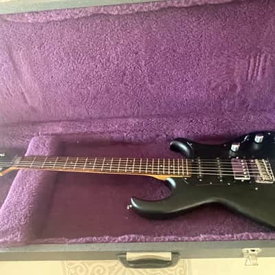 Vintage 1986 Aria Pro II 'The Cat' - MIJ - Electric Guitar HSS Hardtail Black image 7