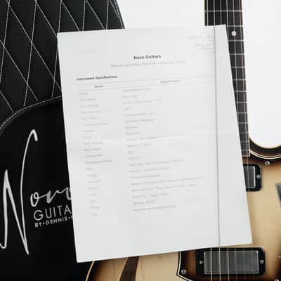 Novo Miris J Toasted Marshmallow Mini Humbuckers image 12