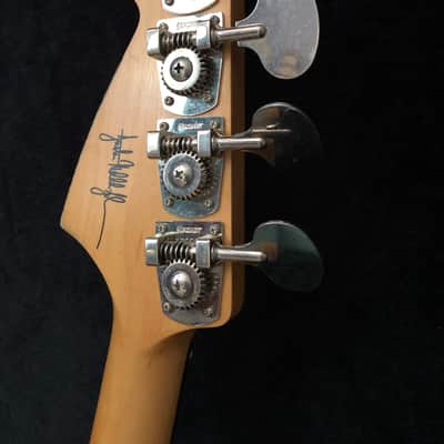 Fender JMJ Road Worn Mustang Bass + Hard Case, Pro Setup image 4