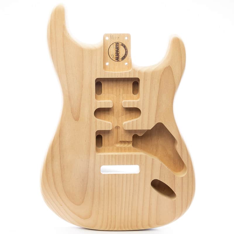 Allparts Select Unfinished Brown Sugar Replacement Body for Strat - HSH