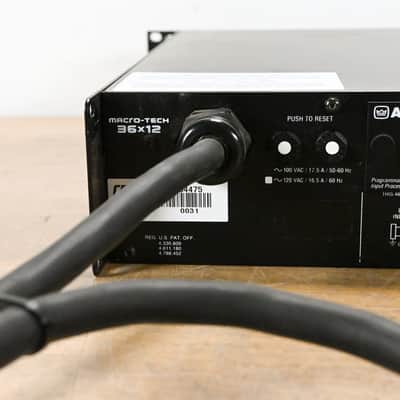 Crown Macro-Tech 36x12 2-Channel Power Amplifier CG015TW image 8