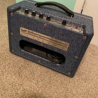 Supro 1605R '64 Reverb 5-Watt 1x8" Guitar Combo 2017 - Present - Blue Rhino image 2
