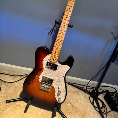 Fender 2012 American Vintage FSR '72 Telecaster Thinline Sunburst image 2