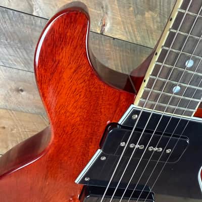 Epiphone Inspired By Gibson Custom 1960 Les Paul Special DC - Cherry Red 26011520951 image 2
