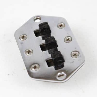 1960s Vintage Fender Jaguar Pickup Selector Switches Control Plate Chrome USA 1960's Pre-CBS image 4