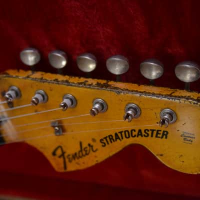 American Fender Stratocaster Heavy Relic Nitro Sunburst HSS CS Texas Specials image 22