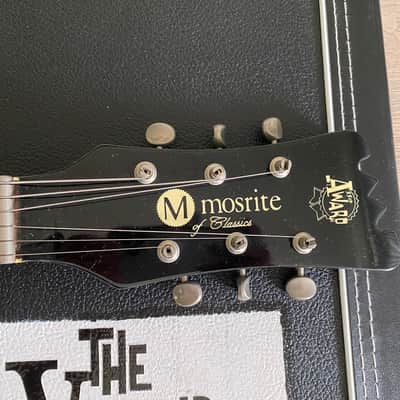 Rare & Collectable Mosrite The Ventures 55th Award Order Made Black Vibramute Tremolo OHSCBlack image 18