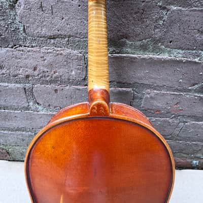 1964 Otto Fritz Kaiser No. 102 3/4 Violin w/ Bow & Hard Case - Made in West Germany image 12