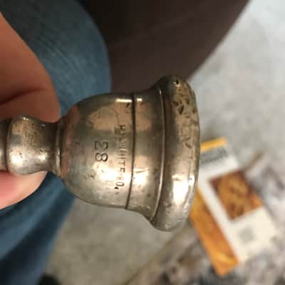 York and Sons Euphonium 4 valve  Vintage  Silver image 12
