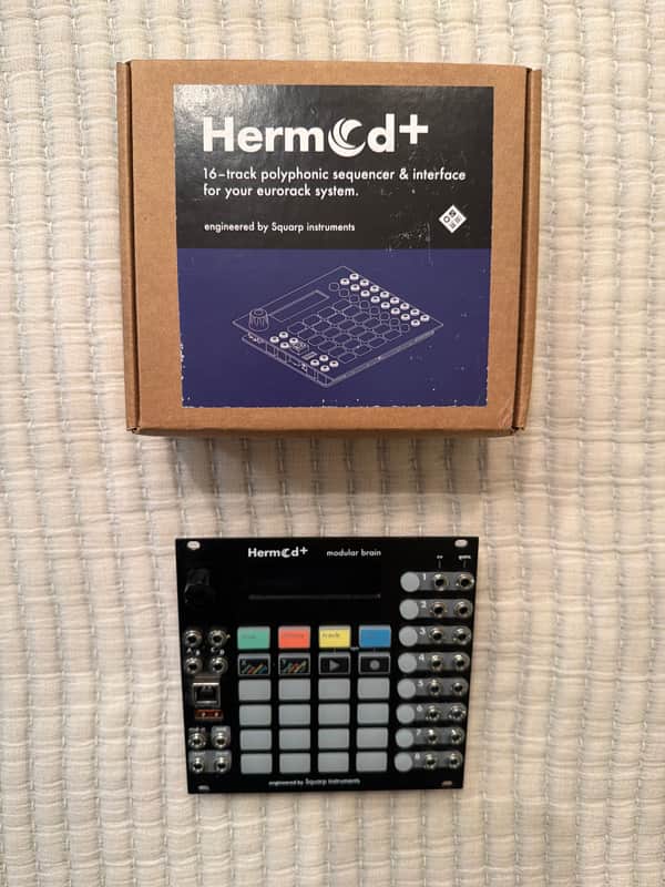 Squarp Instruments Hermod+ Modular Brain 2023 - Present - Black image 1