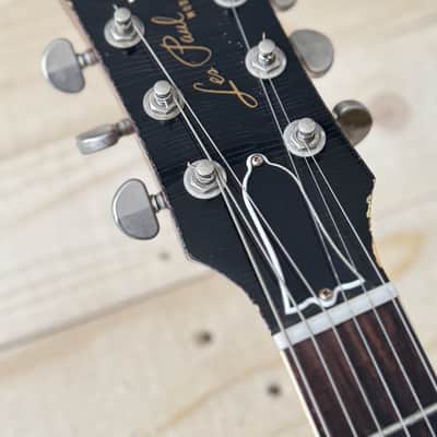 Gibson Custom Shop M2M True Historic Murphy Aged Les Paul '59 Reissue Orange Sunset Fade image 6