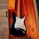 1972 Fender Stratocaster Black Strat Vintage Original 72 70s Large Headstock