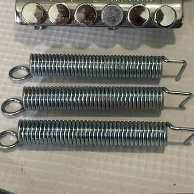 2000's Jackson Dinky Guitars JT-580LP Chrome Licensed Floyd Rose Tremolo Guitar Bridge & Arm image 4