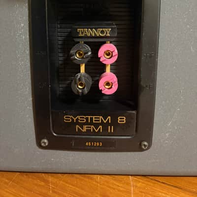 Tannoy System 8 NFM II Passive Coaxial Nearfield Studio Monitors (Pair) 1990s - Gray image 8