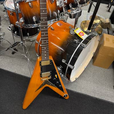 Epiphone FLYING V KORINA 2021 - KORINA NATURAL WOOD image 1