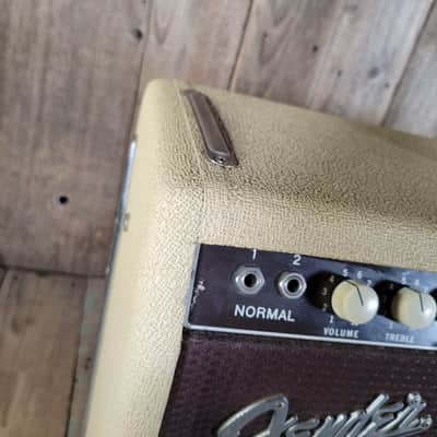 Fender Twin 6GB 1961 - Rough Blonde Tolex Original, serviced, with original cover image 5