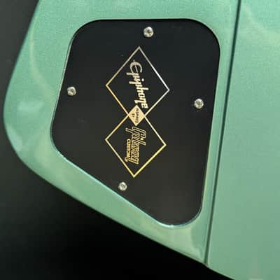 Epiphone "Inspired by Gibson Custom" '63 Firebird I 2024 - Inverness Green w/hsc image 5