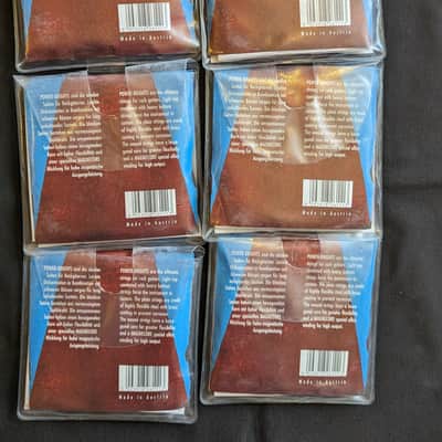 New Thomastik-Infeld Power Brights Heavy Bottom Series RP111 11-53 Electric String Lot ( 6 Sets) image 2