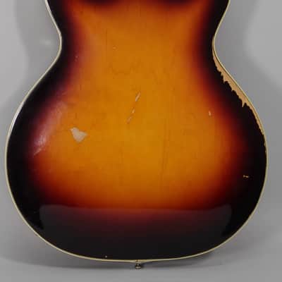 1966 Guild Starfire IV Sunburst Finish Vintage Electric Guitar w/OHSC image 11