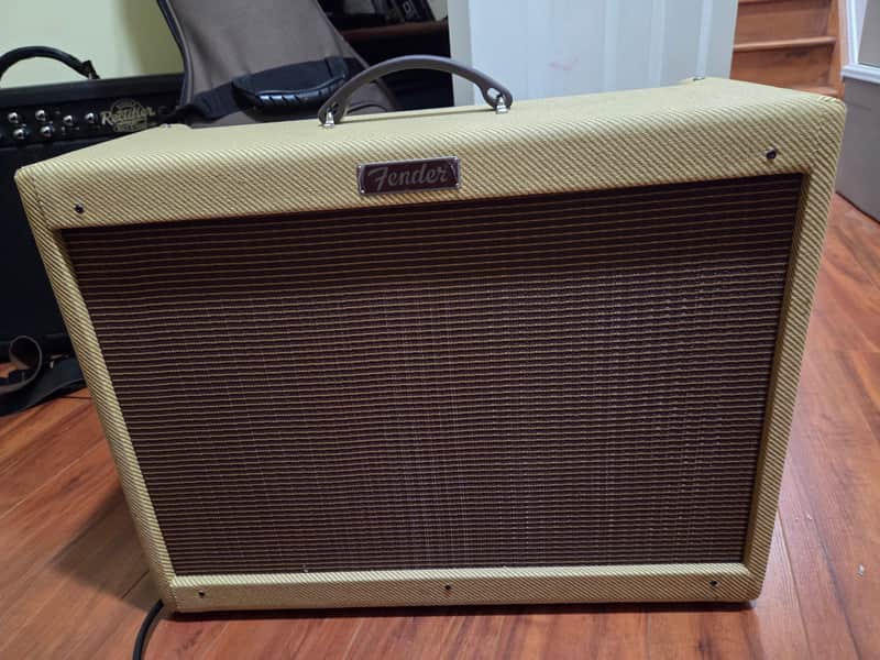 Fender Blues Deluxe Reissue 2-Channel 40-Watt 1x12" Guitar Combo 2005 - Present Tweed image 1