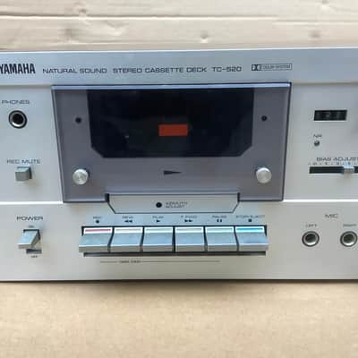 Yamaha TC-520 Natural Sound Stereo Cassette Deck vintage made In Japan image 2