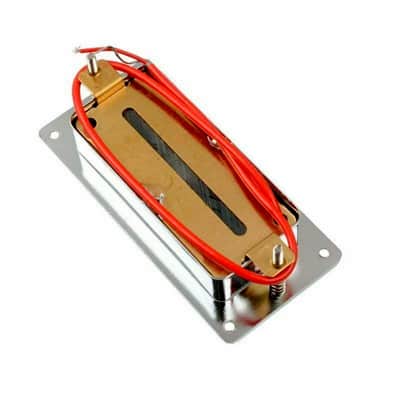 4String Chrome Bass Guitar Pickups Humbucker Set (N+B) Double Coil Pickup image 5