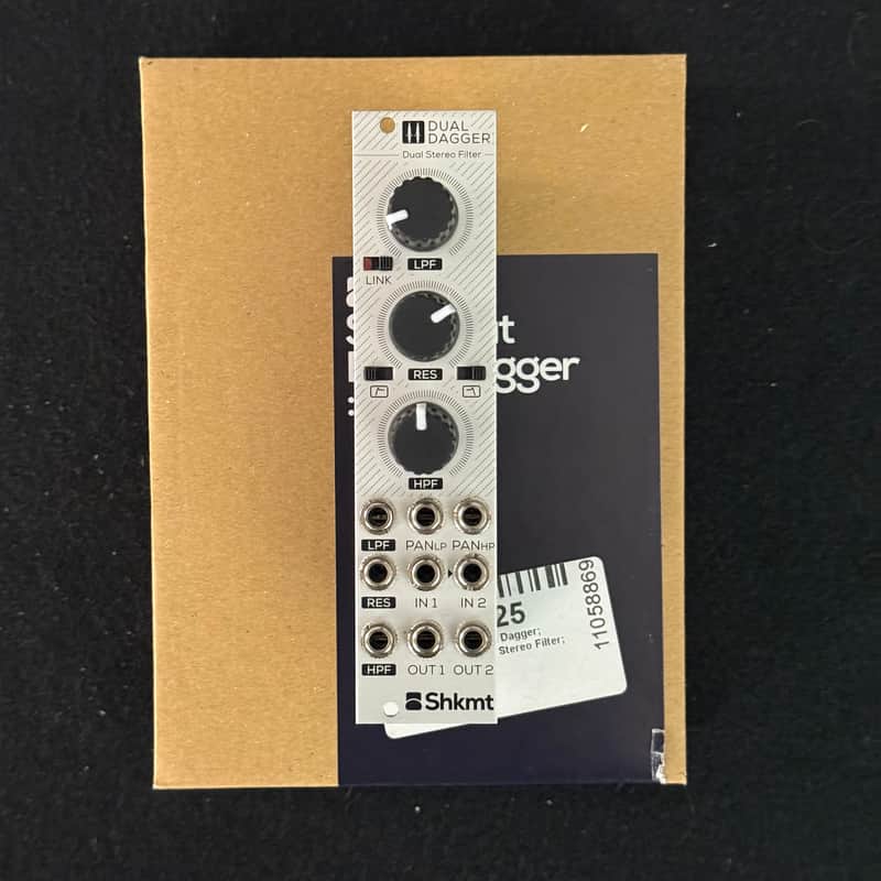 Shakmat Modular Dual Dagger Stereo Filter | Reverb