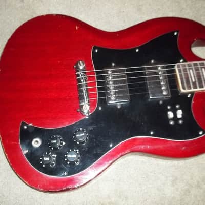 70's SG Style Guitar Teisco Kent image 2