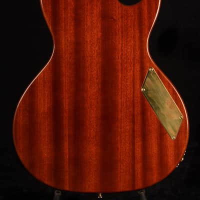 B&G Little Sister Crossroads Cutaway Left Handed Honey Burst P90 image 4