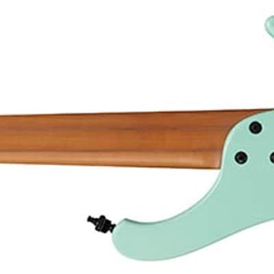 Ibanez EHB1005MSL Left-Handed 5-String Ergonomic Multi-Scale Bass Seafoam Green Matte + Gig Bag Brand New EHB 1005 MS L SFM EHB1005MS L-SFM image 2
