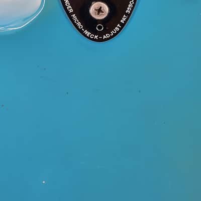 Fender Stratocaster international color series 1981 - Maui Blue image 7