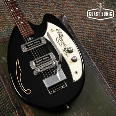 1999 Teisco May Queen Vintage Reissue Semi-Hollowbody Guitar Made in Japan image 6