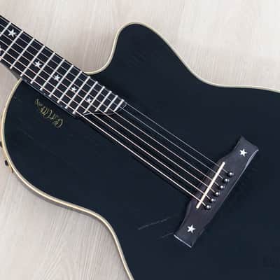 1997 Gibson Chet Atkins SST Ebony Acoustic Electric Steel String Guitar w/ Case image 7