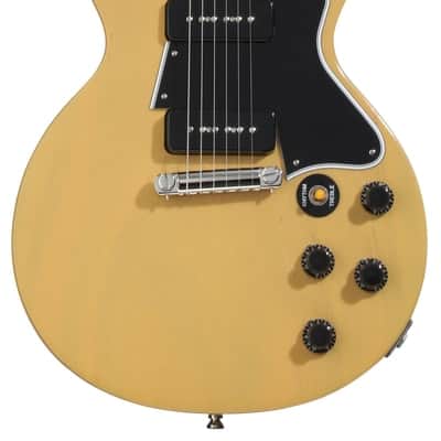 Epiphone Inspired by Gibson Custom 1960 Les Paul Special Double Cut Reissue Electric Guitar - TV Yellow image 2