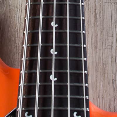 Ernie Ball Music Man Bongo 5 HS Bass Guitar - Tangerine Pearl