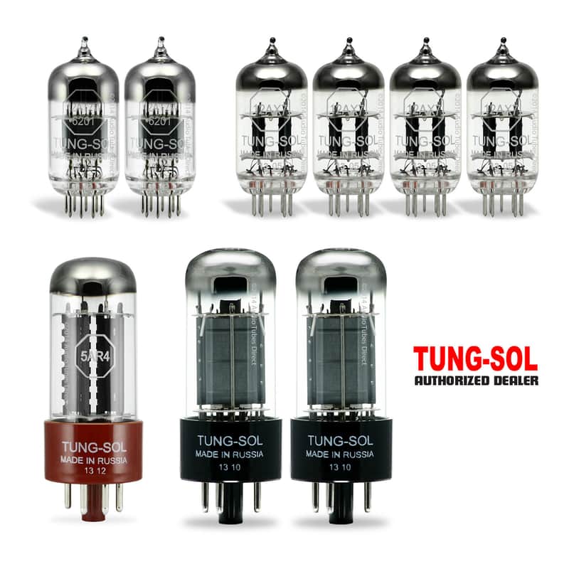 Tung-Sol Tube Upgrade Kit For Fender Custom 68 Deluxe Reverb Reissue Amps image 1
