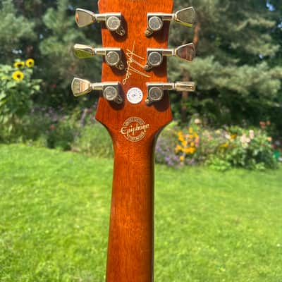 Epiphone Lee Malia Signature Les Paul Custom Artisan - Walnut - Mint / New Old Stock - Gibson Pickups image 7