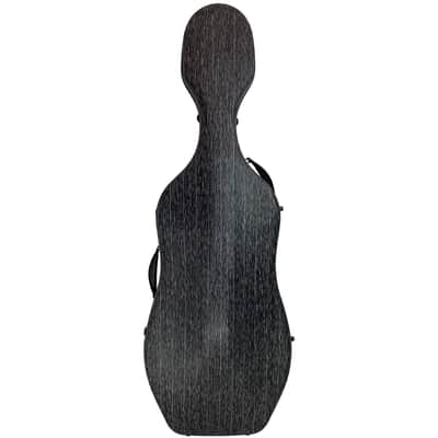 D’Luca Carbon Fiber Cello Case 4/4 Full Size Black image 2