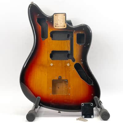 Fender Japan JG66-85 Jaguar Body – 1966 Reissue – 3-Tone Sunburst (Blank) image 1