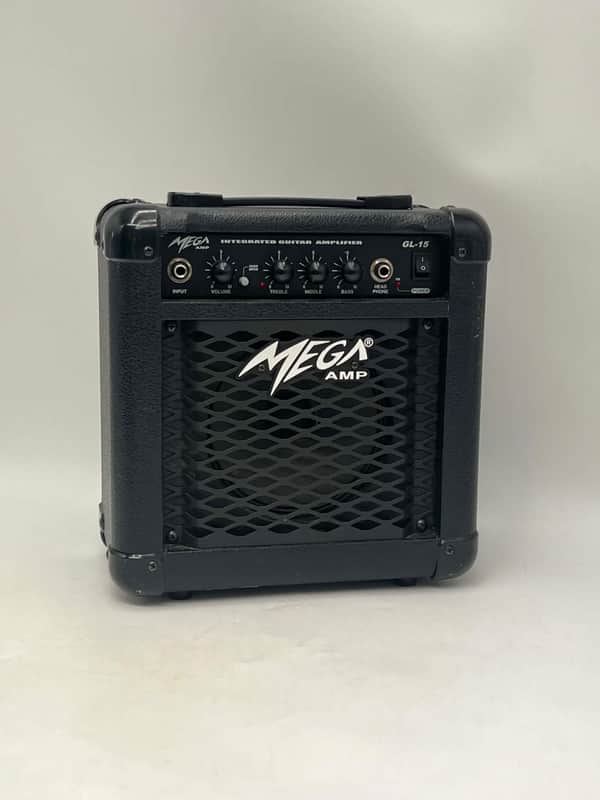 Mega Amp GL-15 10 Watt Electric Guitar Amplifier Perfect For Practice NEW image 1