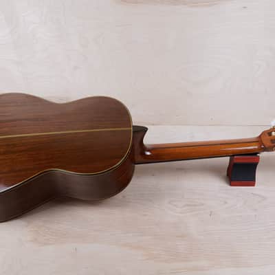 Yamaki GC-20 Grand Concert Guitar 1970's Natural Made in Japan MIJ w/ Bag image 11